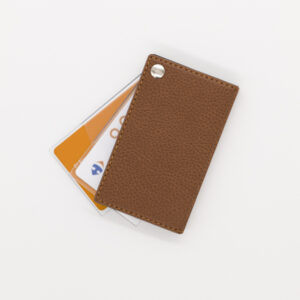 porte-cartes éventail Noisette à personnaliser