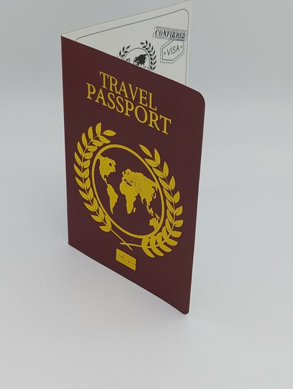 Carte à gratter pour offrir Passeport