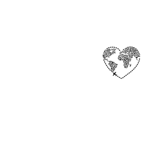 coeur monde ETIQUETTE