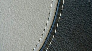 détail de cuir animal de voiture