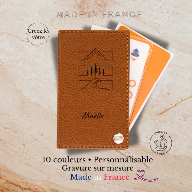 Goodies personnalisés en petite série, made in France, cuir vegan cruelty-free, fabrication artisanale