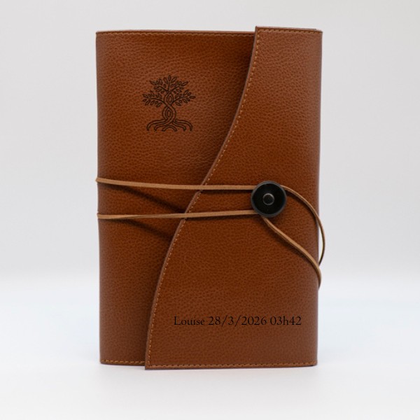 Protège carnet de santé personnalisé avec message gravé idée cadeau naissance