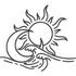 Soleil Lune Vague